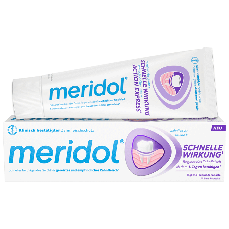 Meridol Toothpaste Ingredients meridol® Schnelle Wirkung Zahnpasta | meridol®