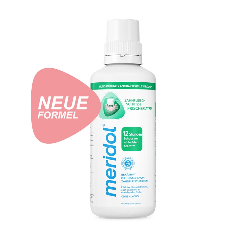 meridol® Zahnfleischschutz & frischer Atem Mundspülung