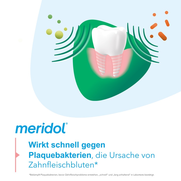 meridol® Zahnfleischschutz & frischer Atem Mundspülung