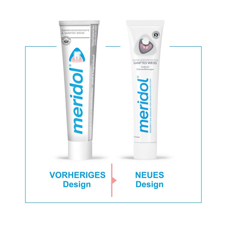 meridol® Zahnfleischschutz & sanftes weiß Zahnpasta