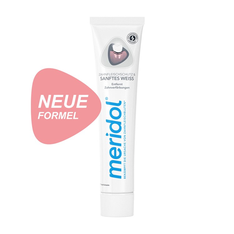 meridol® Zahnfleischschutz & sanftes weiß Zahnpasta